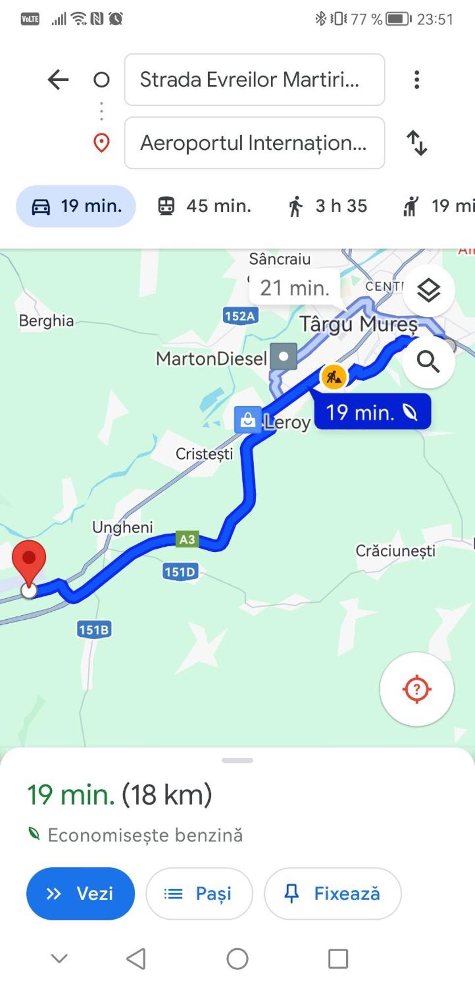 Vultur - 3 Rooms, 2 Bathrooms Targu Mures